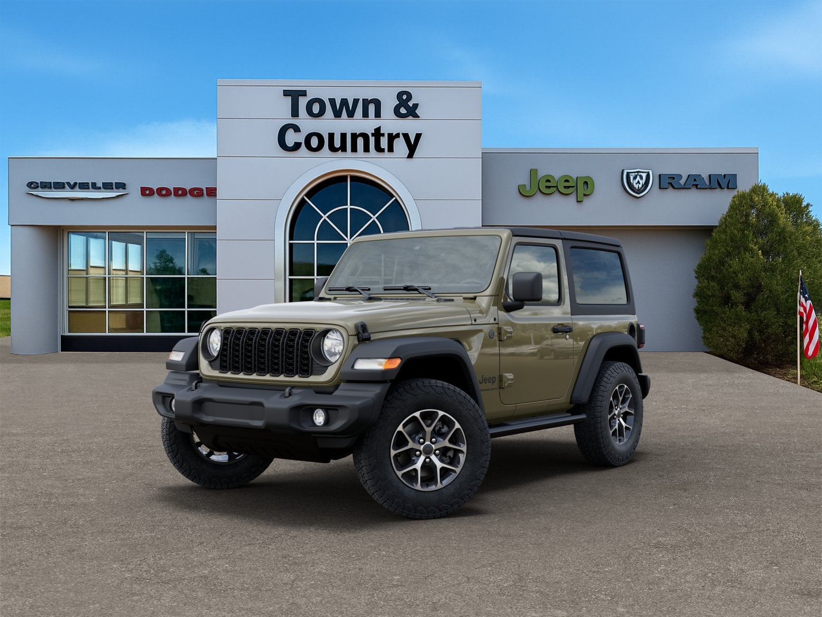 2026 Jeep WRANGLER 2-DOOR SPORT S