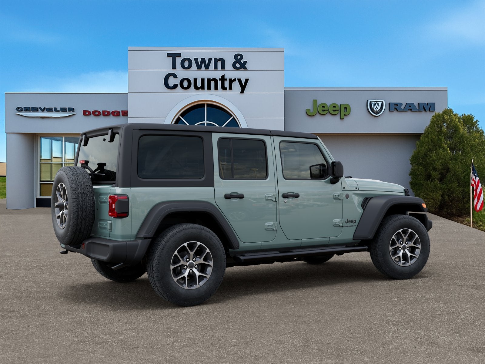 2026 Jeep Wrangler WRANGLER 4-DOOR SPORT S