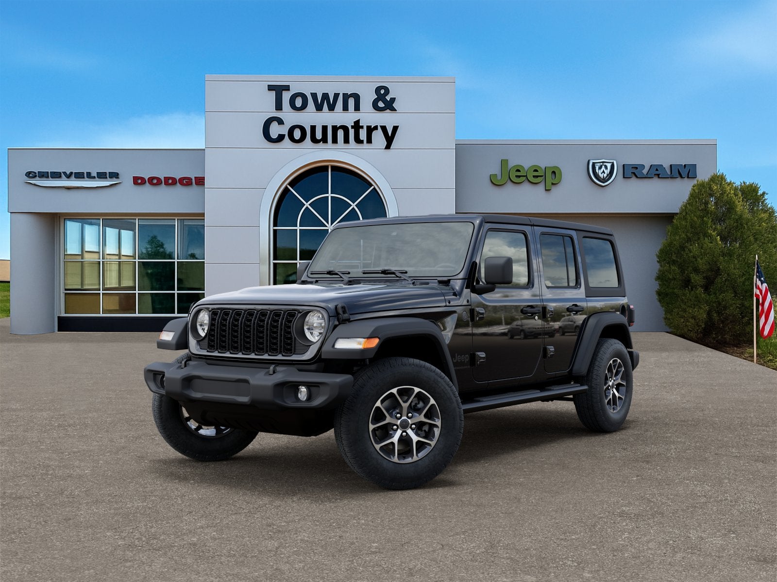 2027 Jeep Wrangler WRANGLER 4-DOOR SPORT S