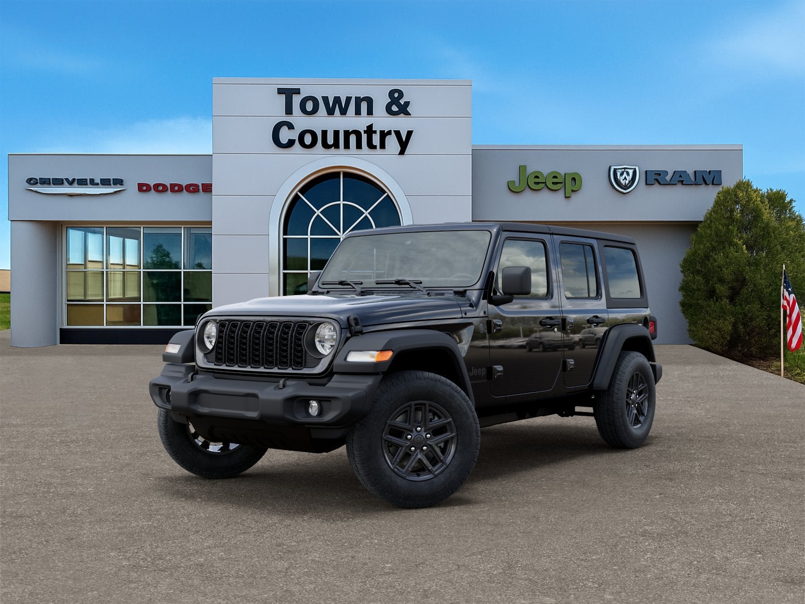 2026 Jeep WRANGLER 4-DOOR SPORT S