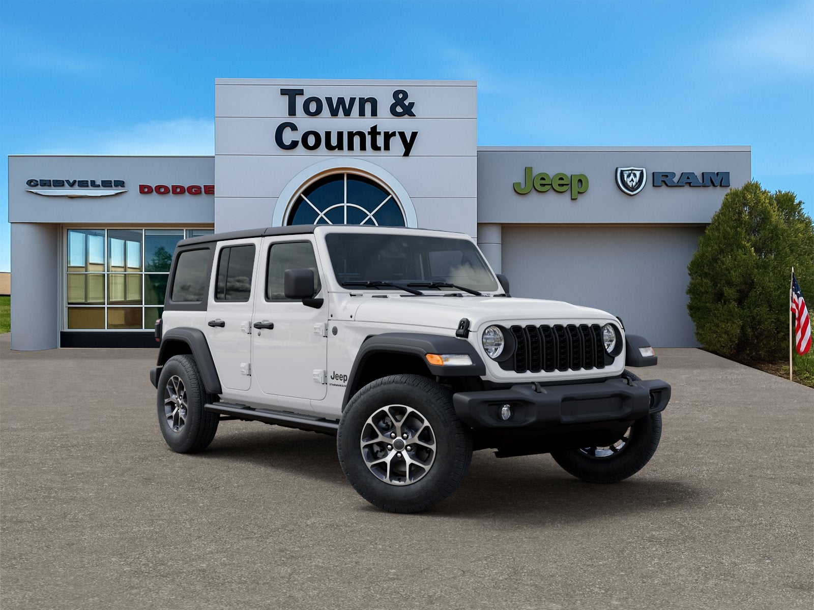 2027 Jeep Wrangler WRANGLER 4-DOOR SPORT S