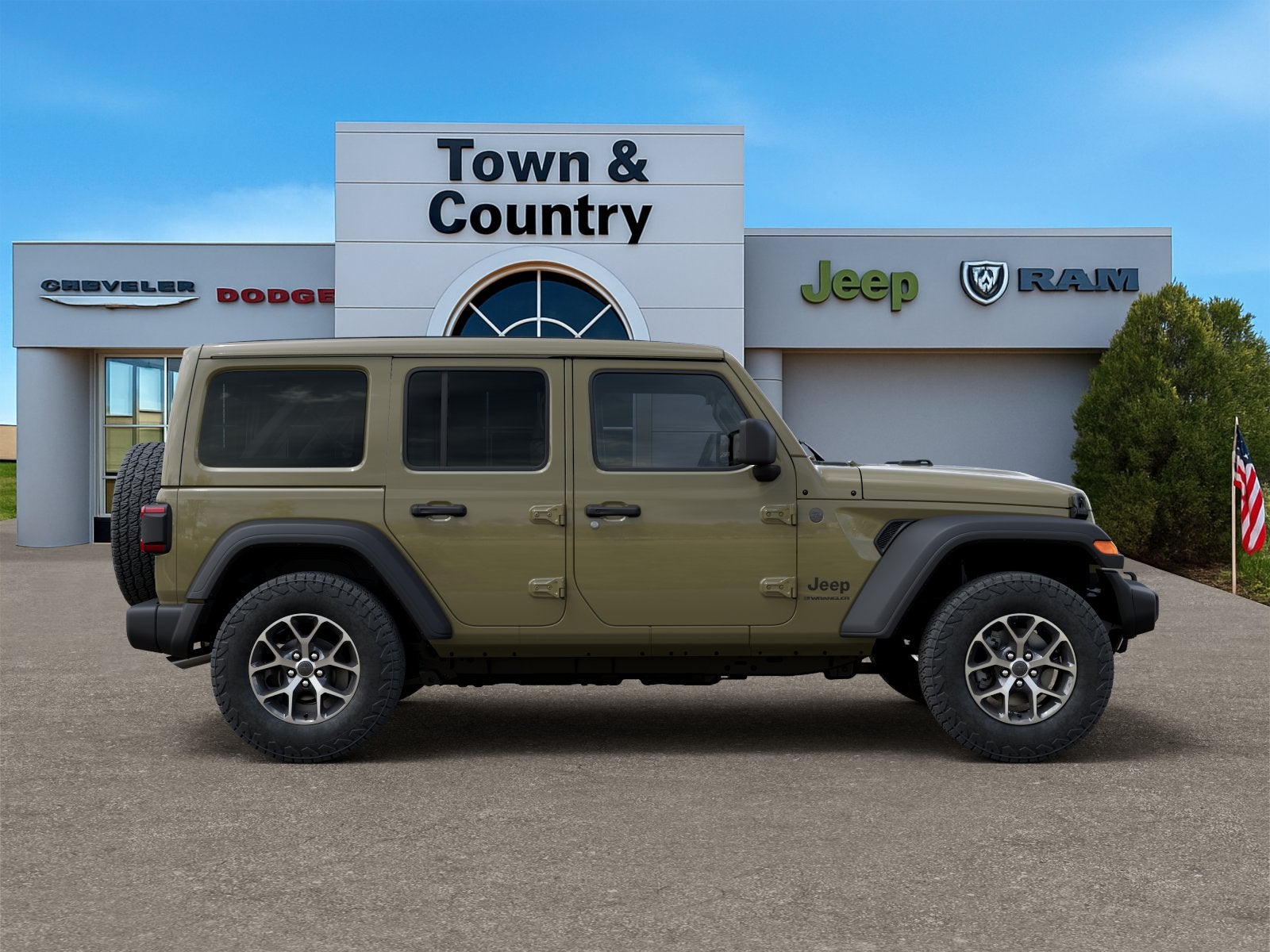 2026 Jeep Wrangler WRANGLER 4-DOOR SPORT S