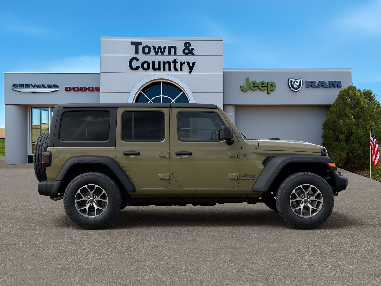 2026 Jeep Wrangler WRANGLER 4-DOOR SPORT S