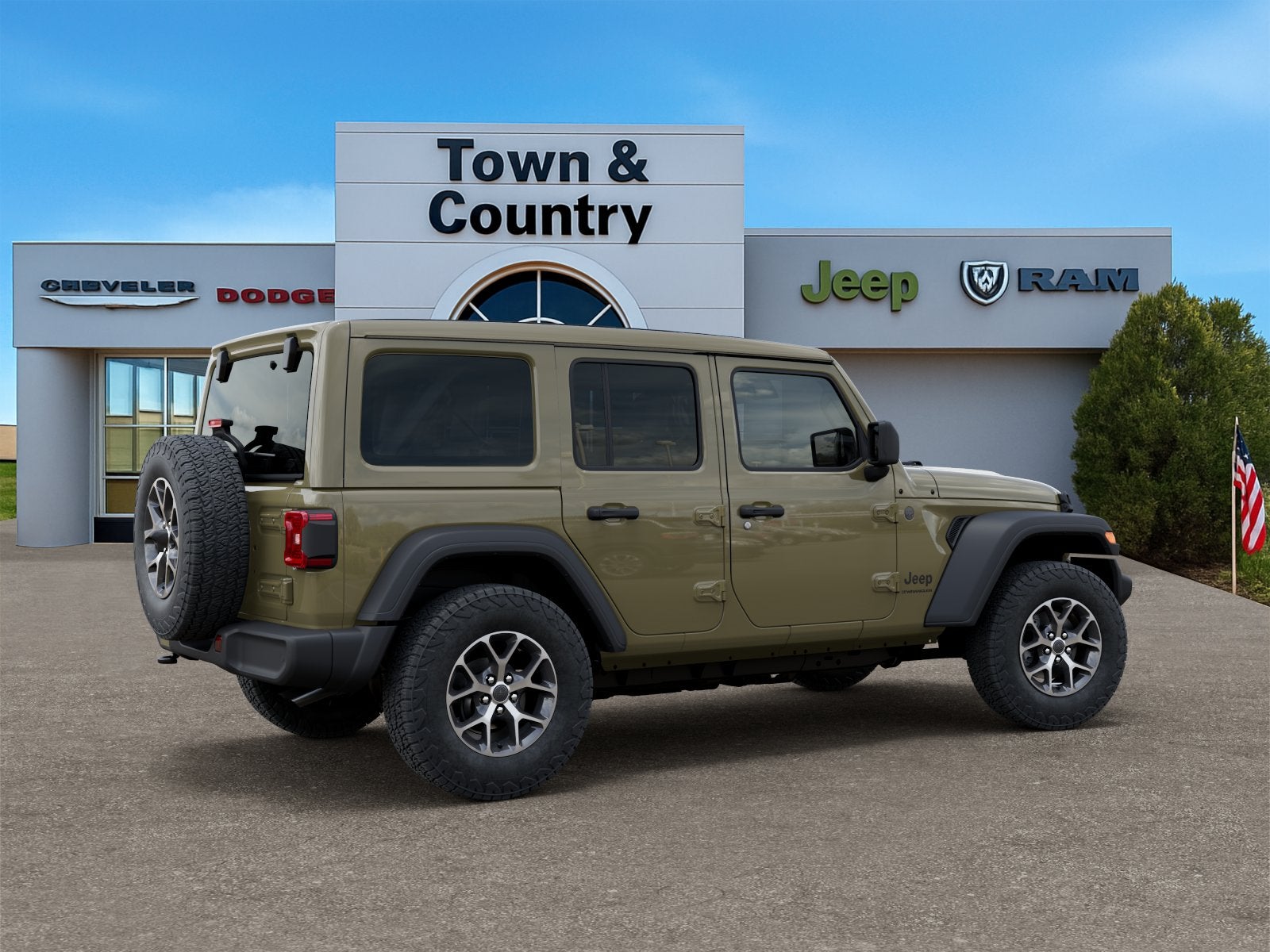 2026 Jeep Wrangler WRANGLER 4-DOOR SPORT S