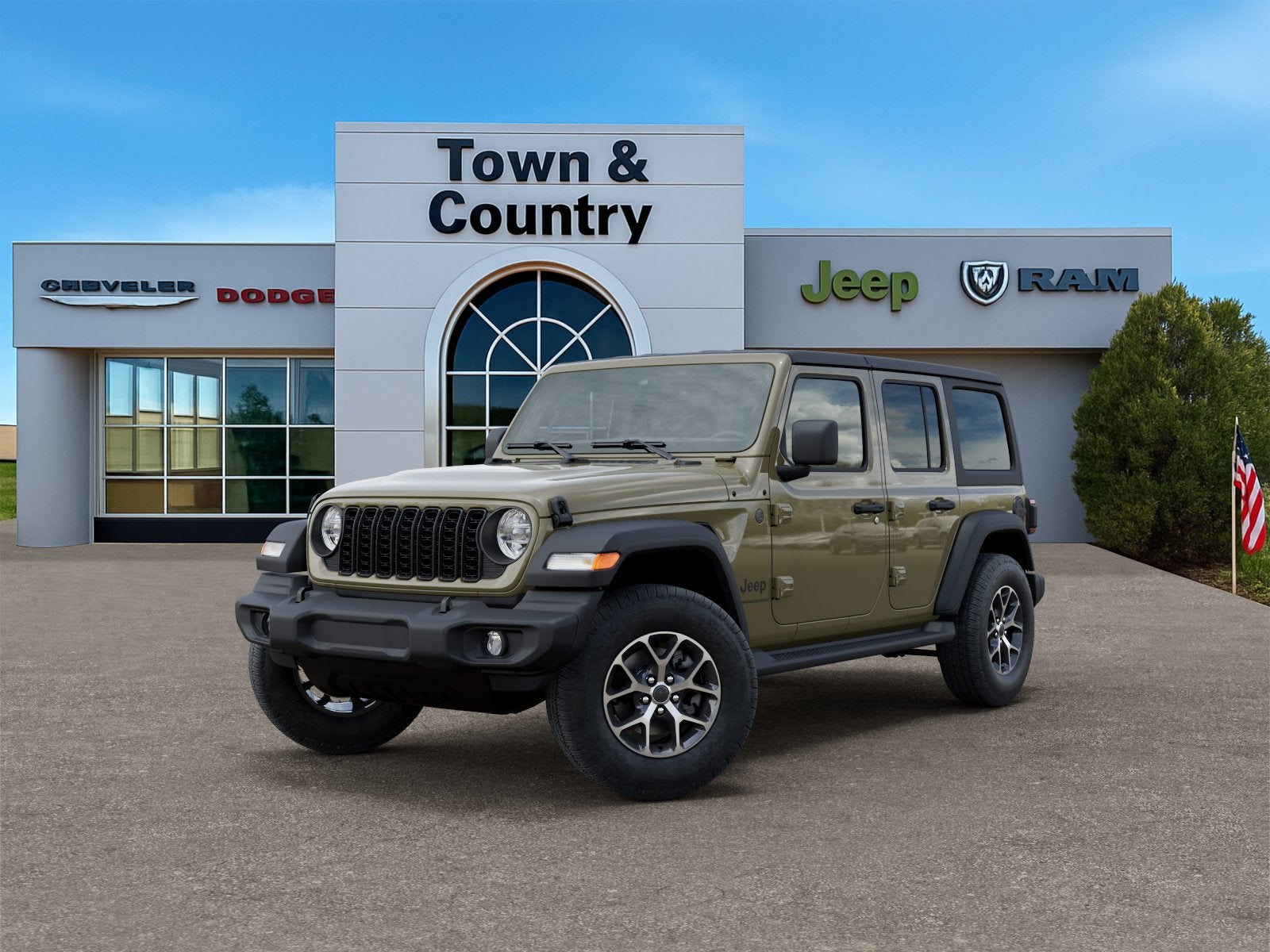 2026 Jeep Wrangler WRANGLER 4-DOOR SPORT S