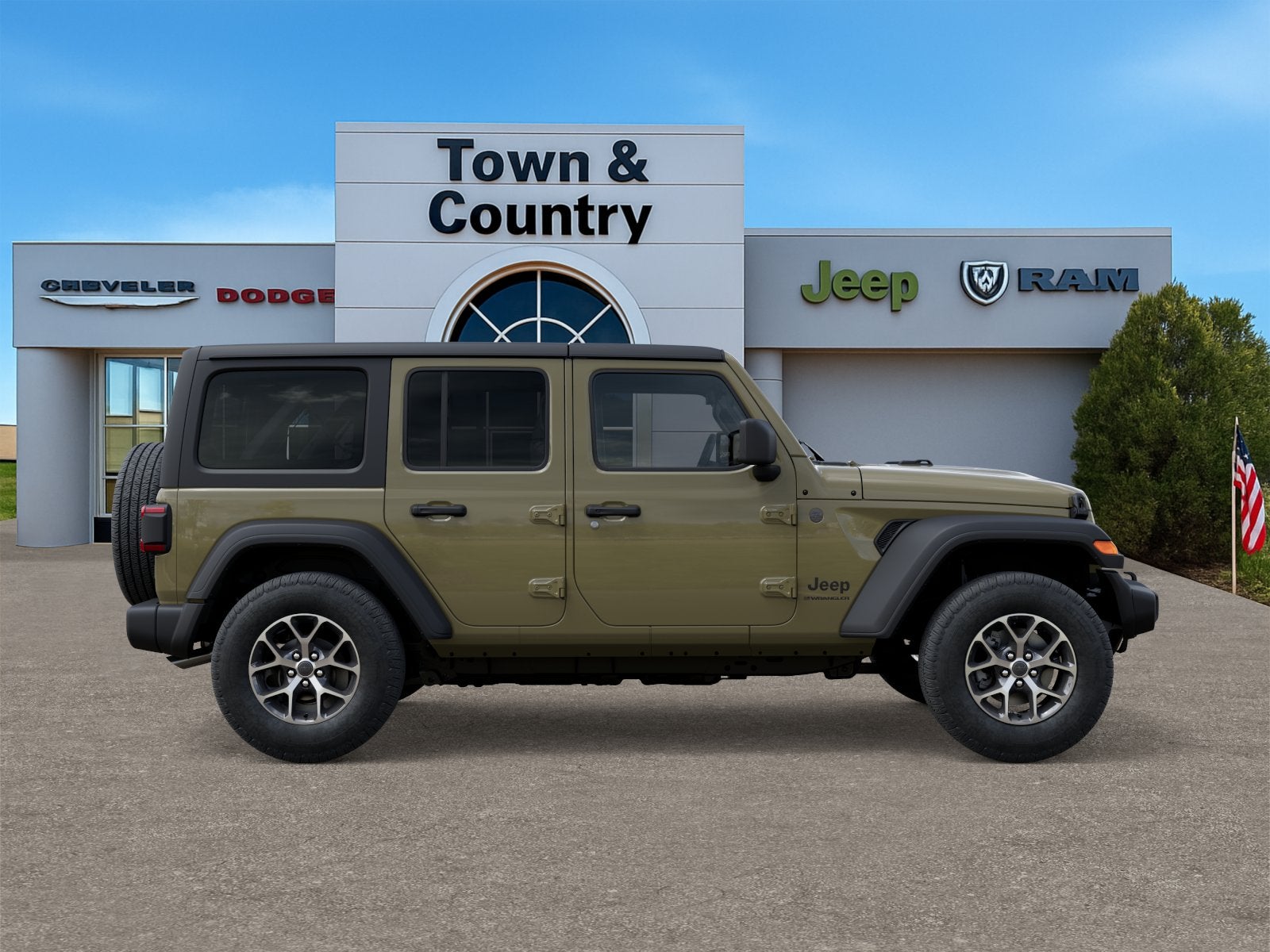 2025 Jeep Wrangler WRANGLER 4-DOOR SPORT S