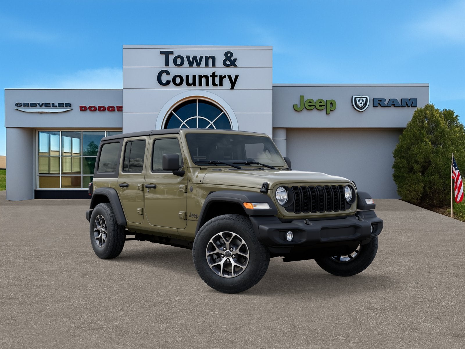 2025 Jeep Wrangler WRANGLER 4-DOOR SPORT S