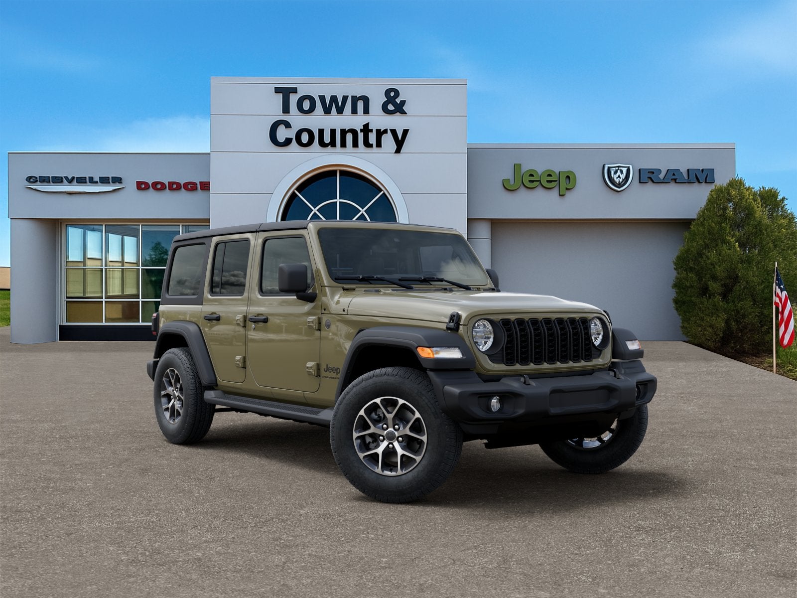 2026 Jeep Wrangler WRANGLER 4-DOOR SPORT S