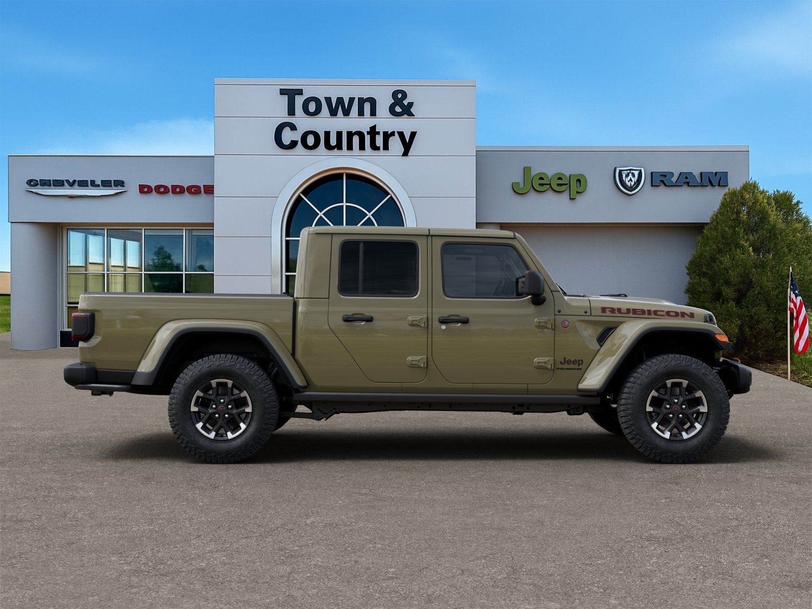 2025 Jeep Gladiator GLADIATOR RUBICON 4X4