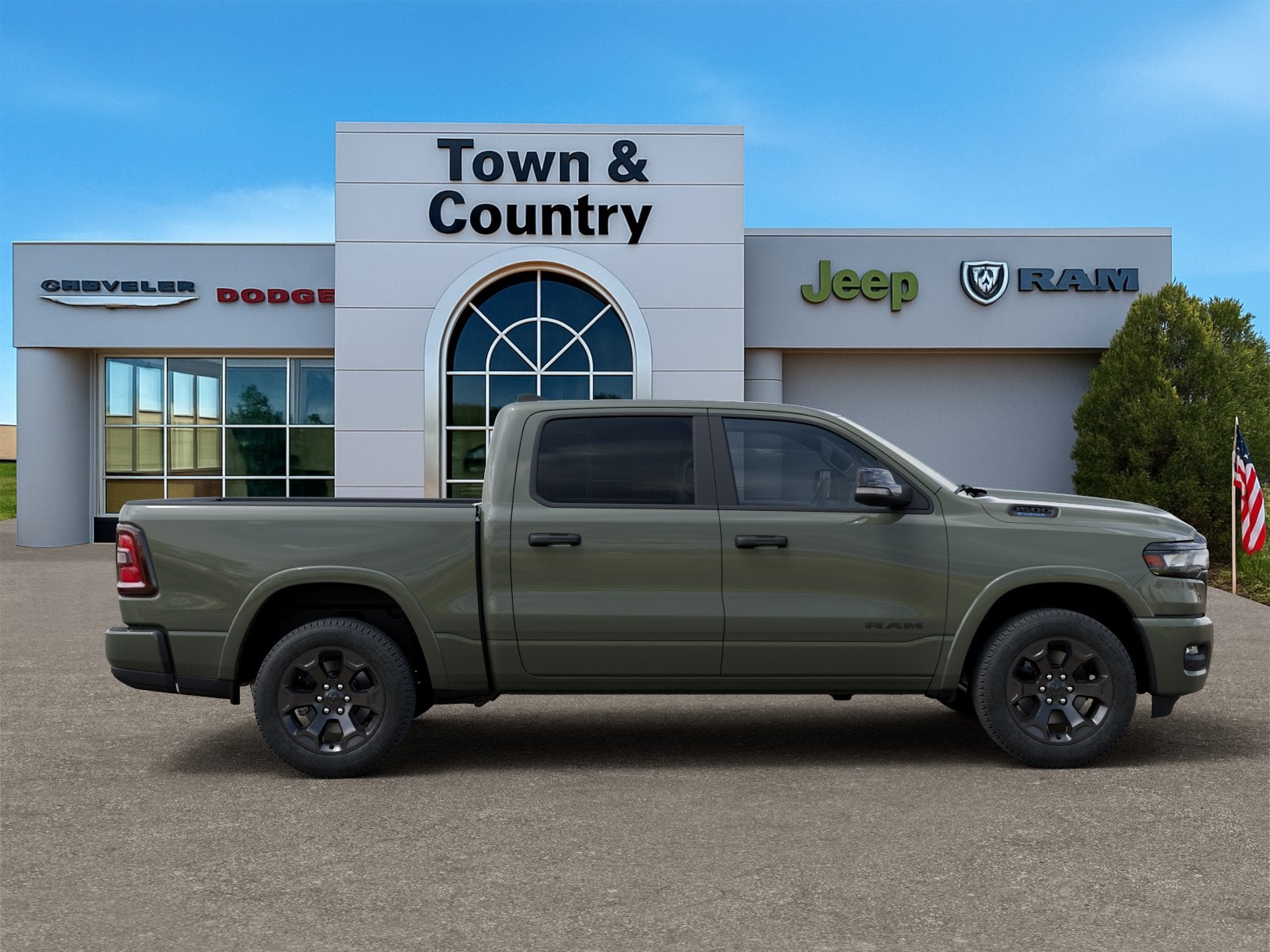 2026 RAM Ram 1500 RAM 1500 BIG HORN CREW CAB 4X4 5'7' BOX