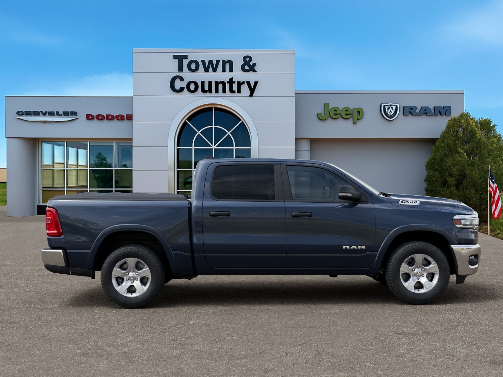 2026 RAM Ram 1500 RAM 1500 BIG HORN CREW CAB 4X4 5'7' BOX