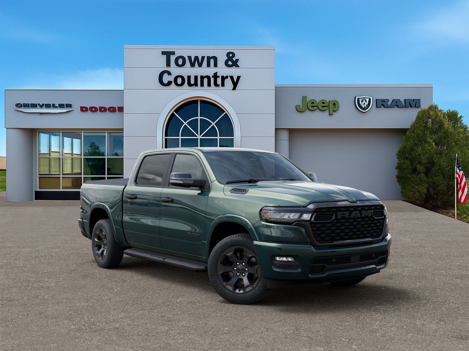 2027 RAM Ram 1500 RAM 1500 BIG HORN CREW CAB 4X4 5'7' BOX