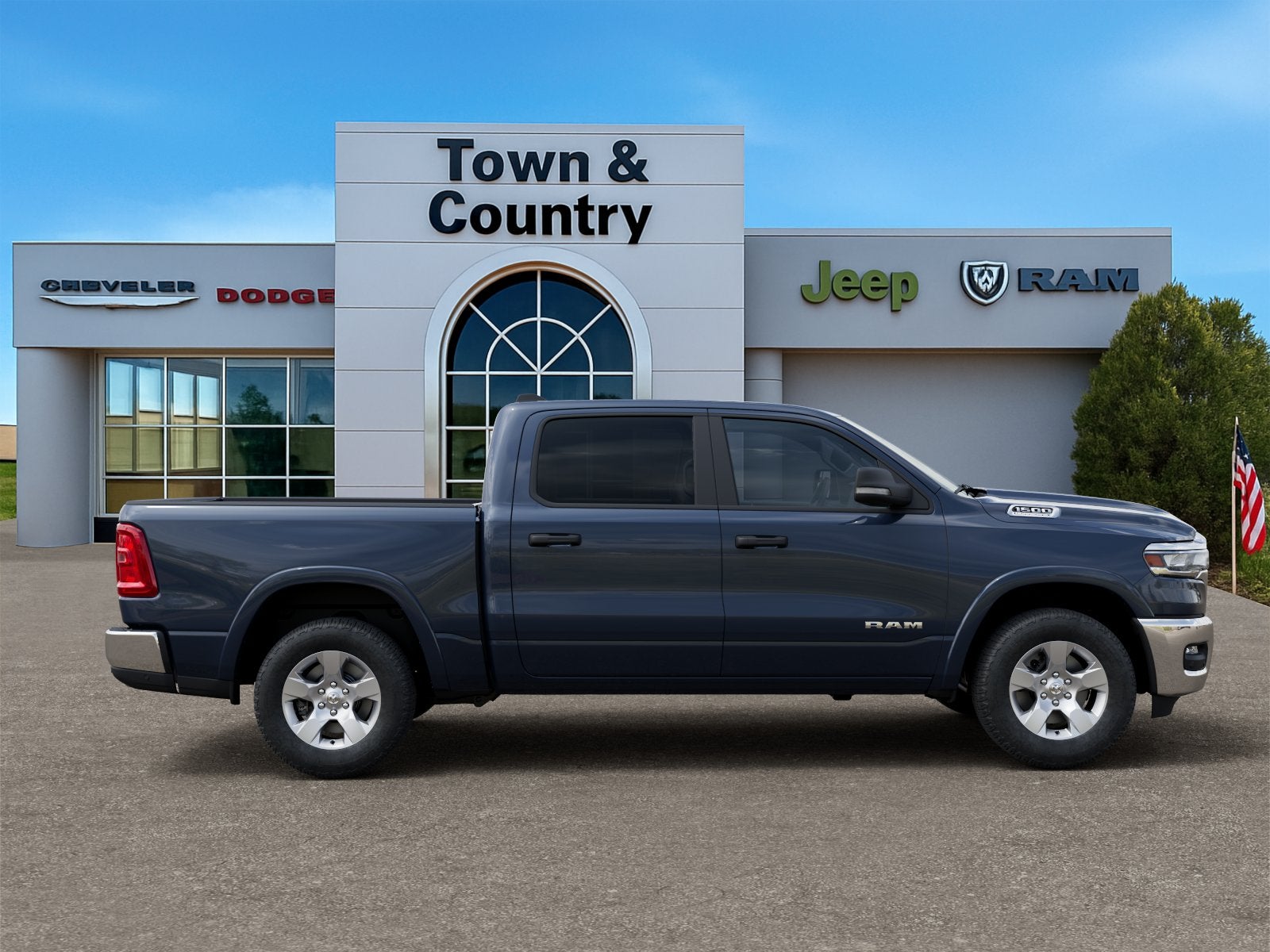 2026 RAM Ram 1500 RAM 1500 BIG HORN CREW CAB 4X4 5'7' BOX