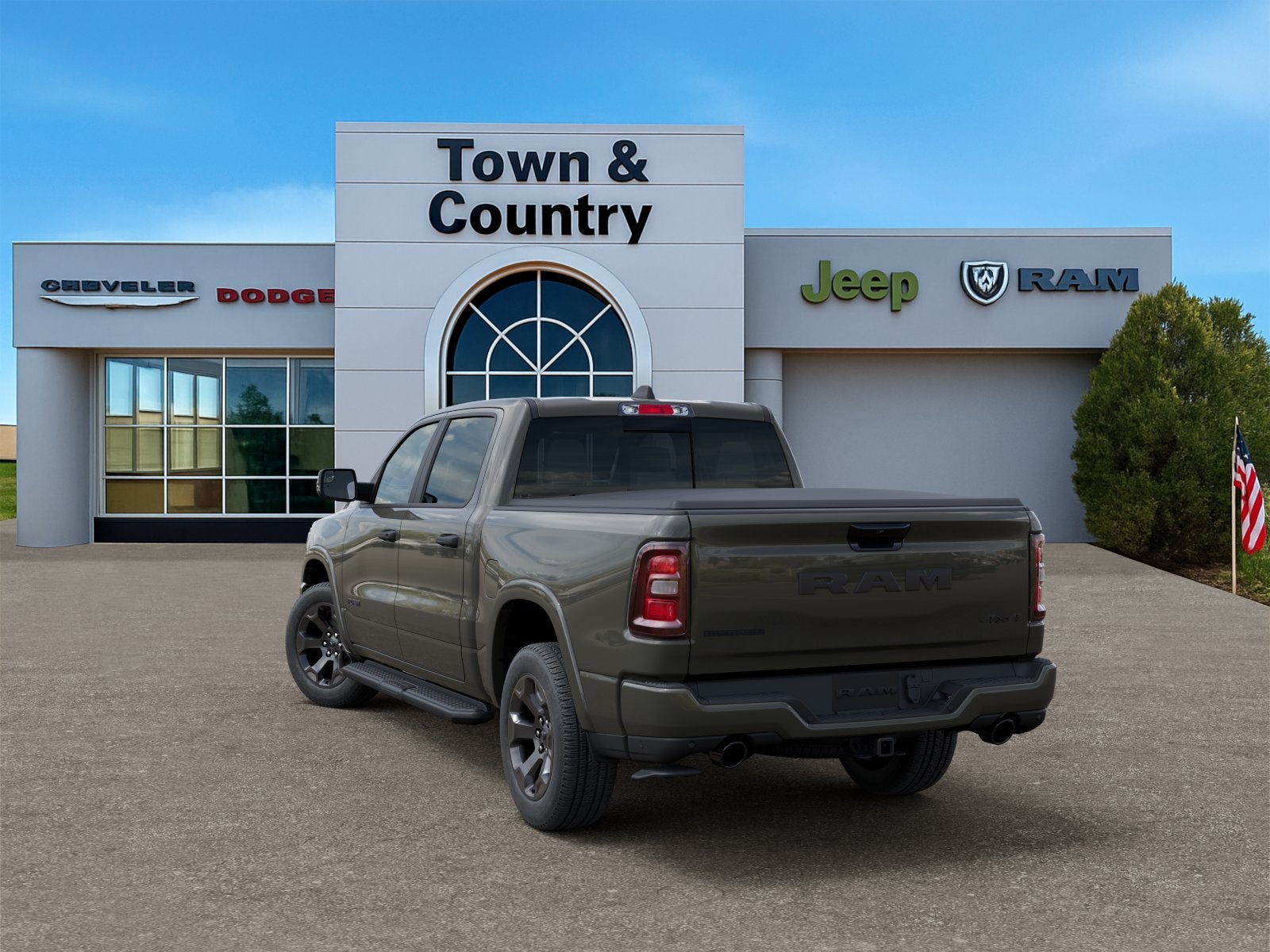 2027 RAM Ram 1500 RAM 1500 BIG HORN CREW CAB 4X4 5'7' BOX