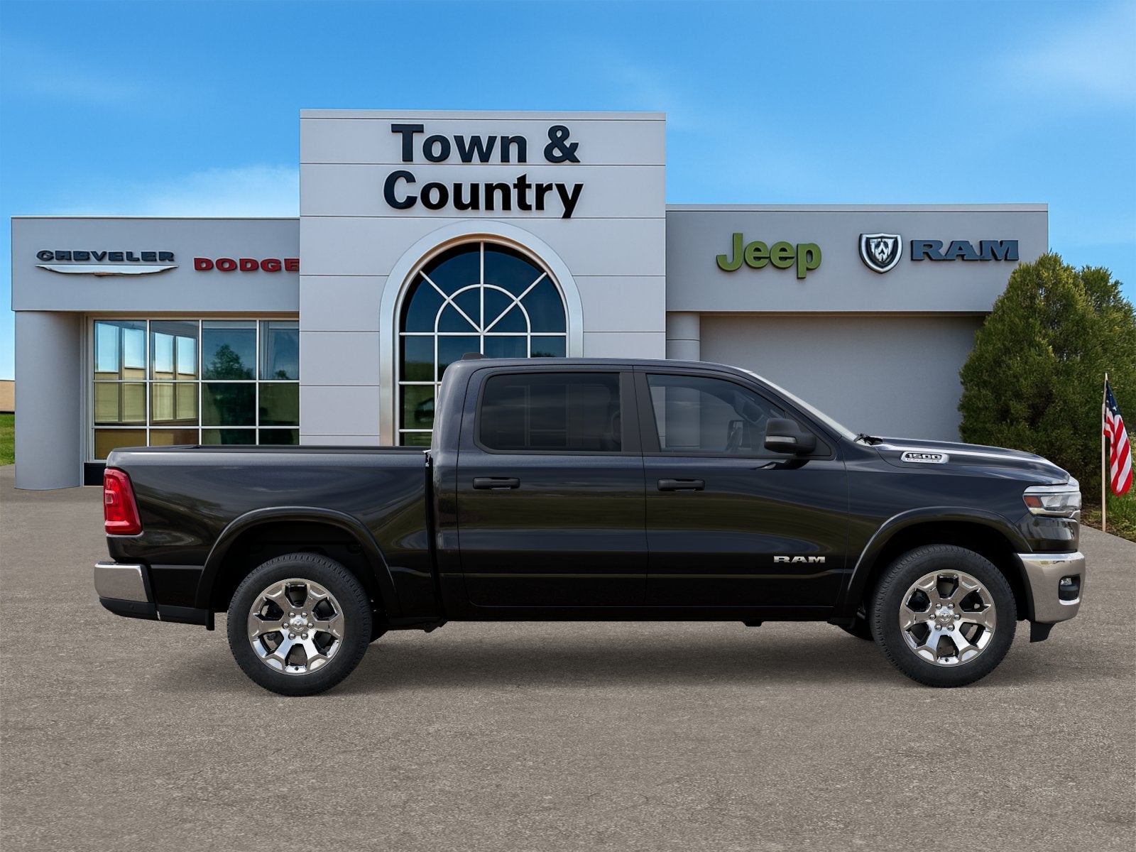 2026 RAM Ram 1500 RAM 1500 BIG HORN CREW CAB 4X4 5'7' BOX