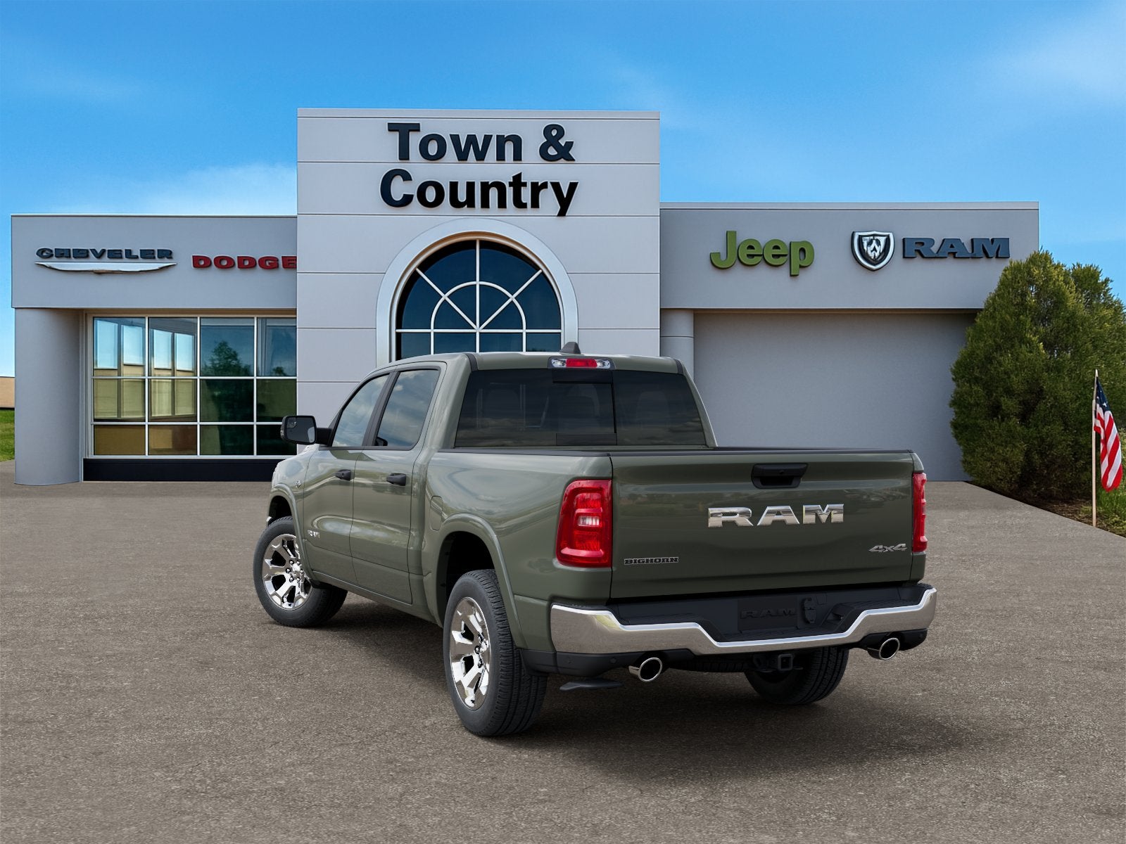2026 RAM Ram 1500 RAM 1500 BIG HORN CREW CAB 4X4 5'7' BOX