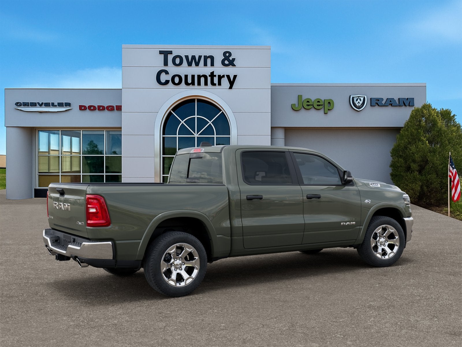 2026 RAM Ram 1500 RAM 1500 BIG HORN CREW CAB 4X4 5'7' BOX