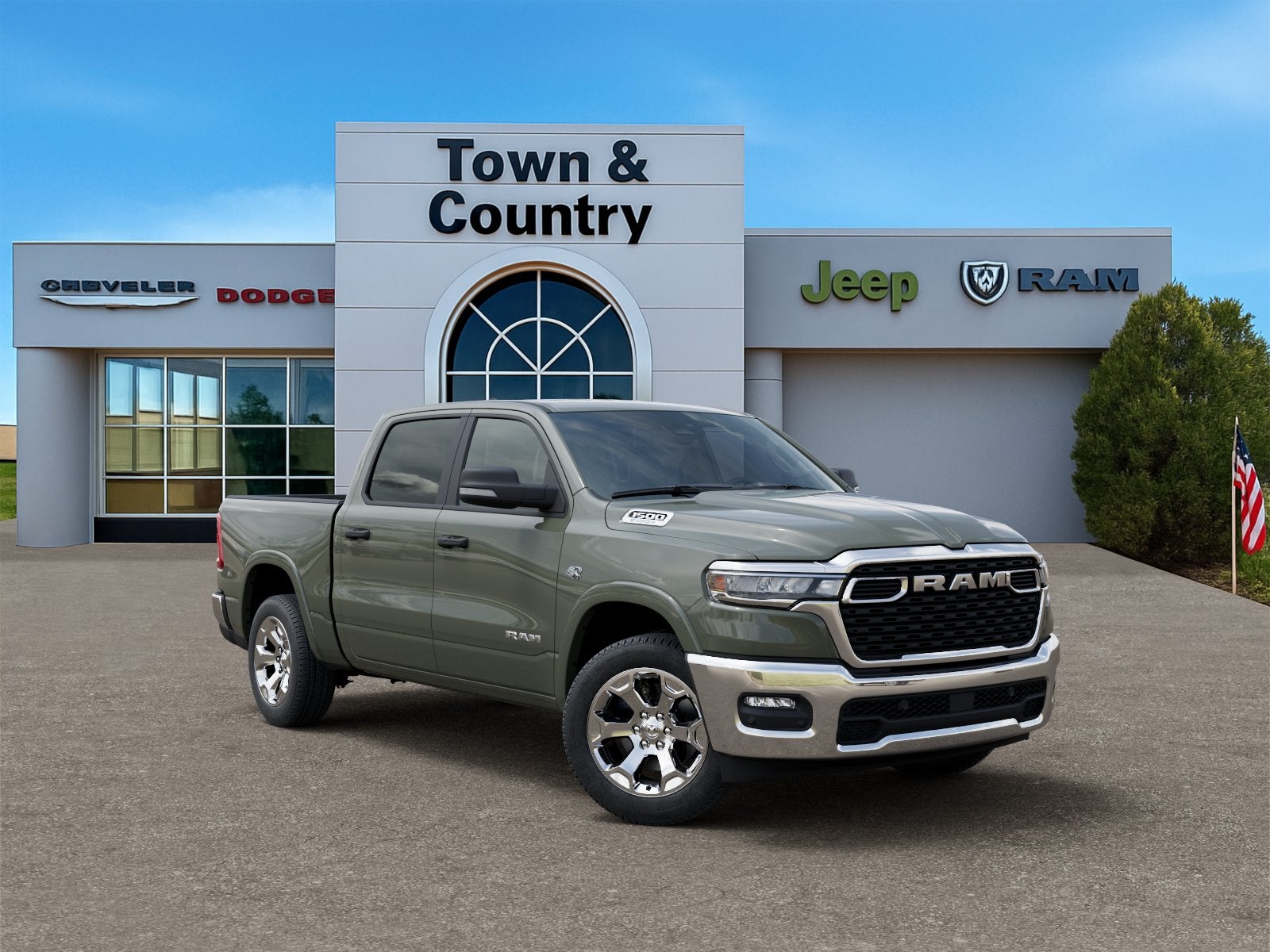 2026 RAM Ram 1500 RAM 1500 BIG HORN CREW CAB 4X4 5'7' BOX