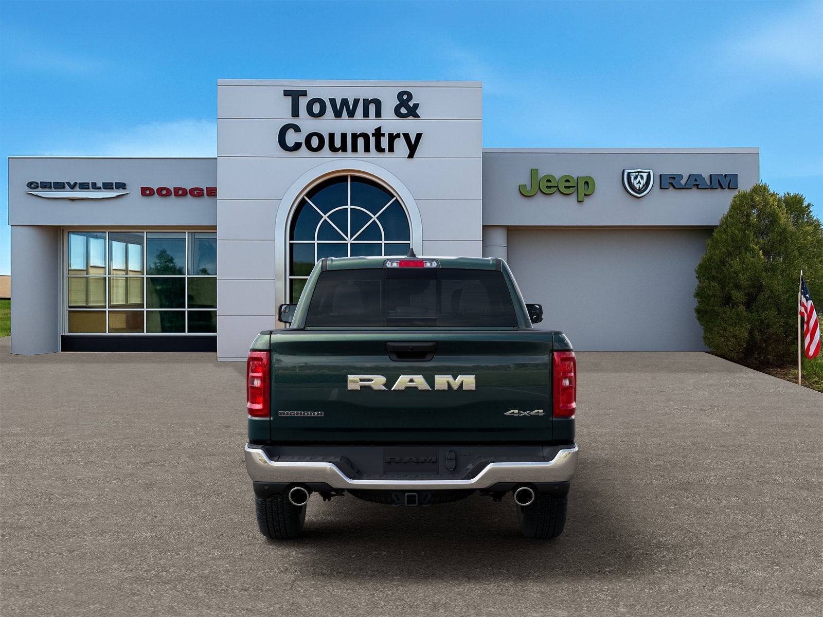 2026 RAM Ram 1500 RAM 1500 BIG HORN CREW CAB 4X4 5'7' BOX