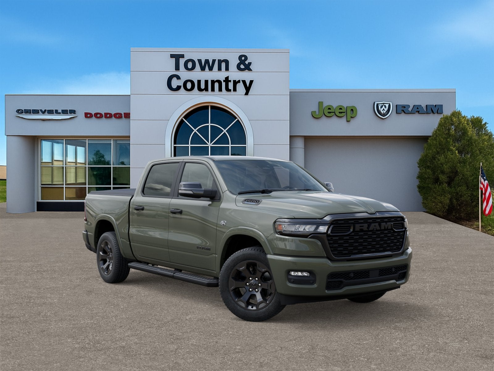 2026 RAM Ram 1500 RAM 1500 BIG HORN CREW CAB 4X4 5'7' BOX