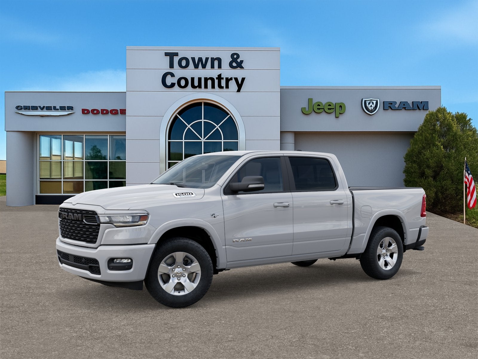 2026 RAM Ram 1500 RAM 1500 BIG HORN CREW CAB 4X4 5'7' BOX