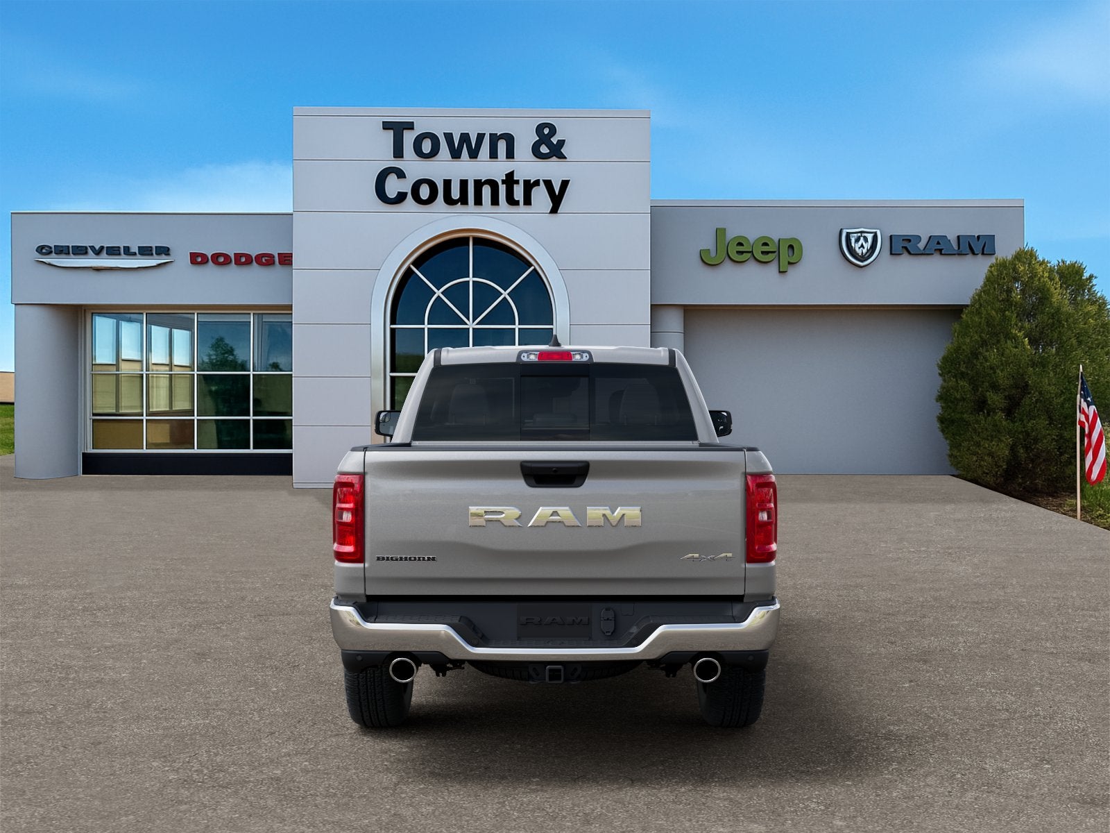2026 RAM Ram 1500 RAM 1500 BIG HORN CREW CAB 4X4 5'7' BOX
