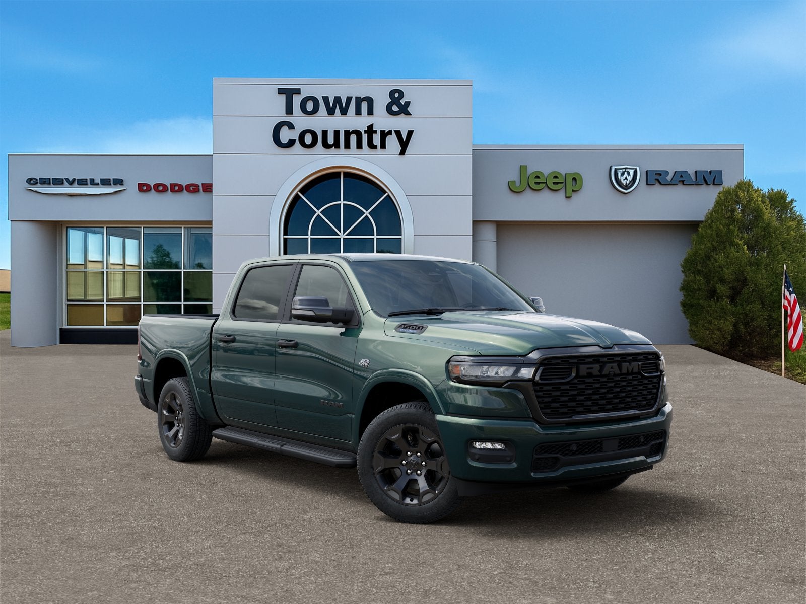 2026 RAM 1500 RAM 1500 BIG HORN CREW CAB 4X4 5'7' BOX
