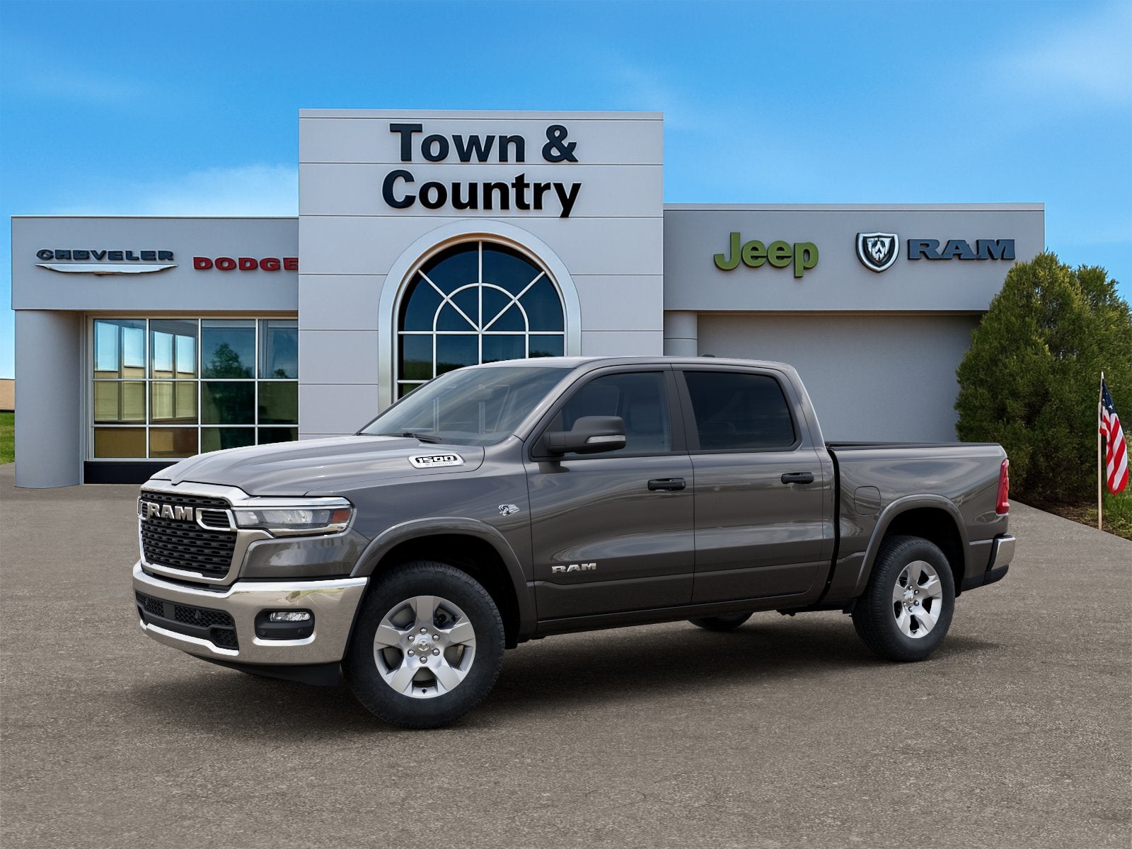2026 RAM Ram 1500 RAM 1500 BIG HORN CREW CAB 4X4 5'7' BOX