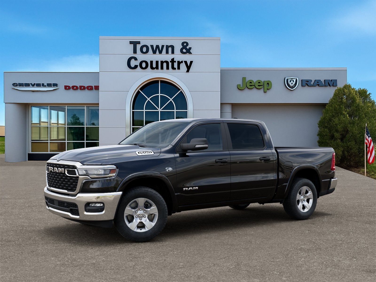 2026 RAM Ram 1500 RAM 1500 BIG HORN CREW CAB 4X4 5'7' BOX