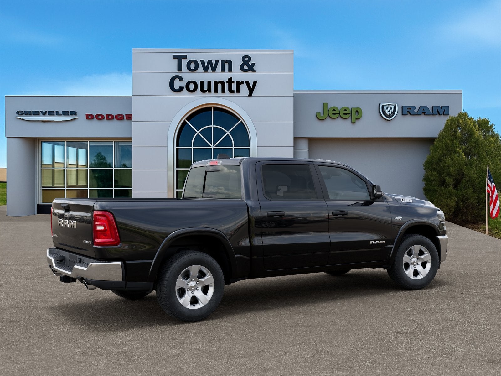 2026 RAM Ram 1500 RAM 1500 BIG HORN CREW CAB 4X4 5'7' BOX