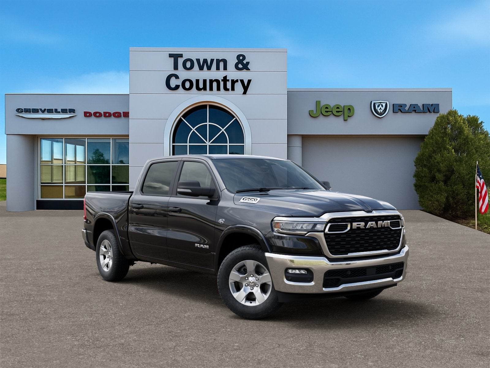 2026 RAM Ram 1500 RAM 1500 BIG HORN CREW CAB 4X4 5'7' BOX