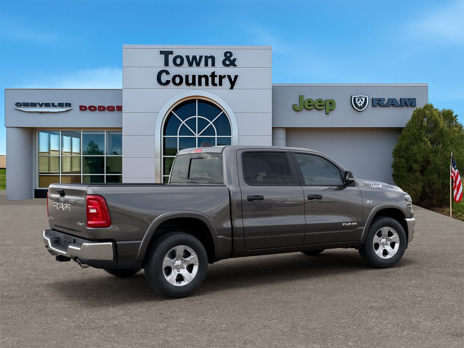 2026 RAM Ram 1500 RAM 1500 BIG HORN CREW CAB 4X4 5'7' BOX