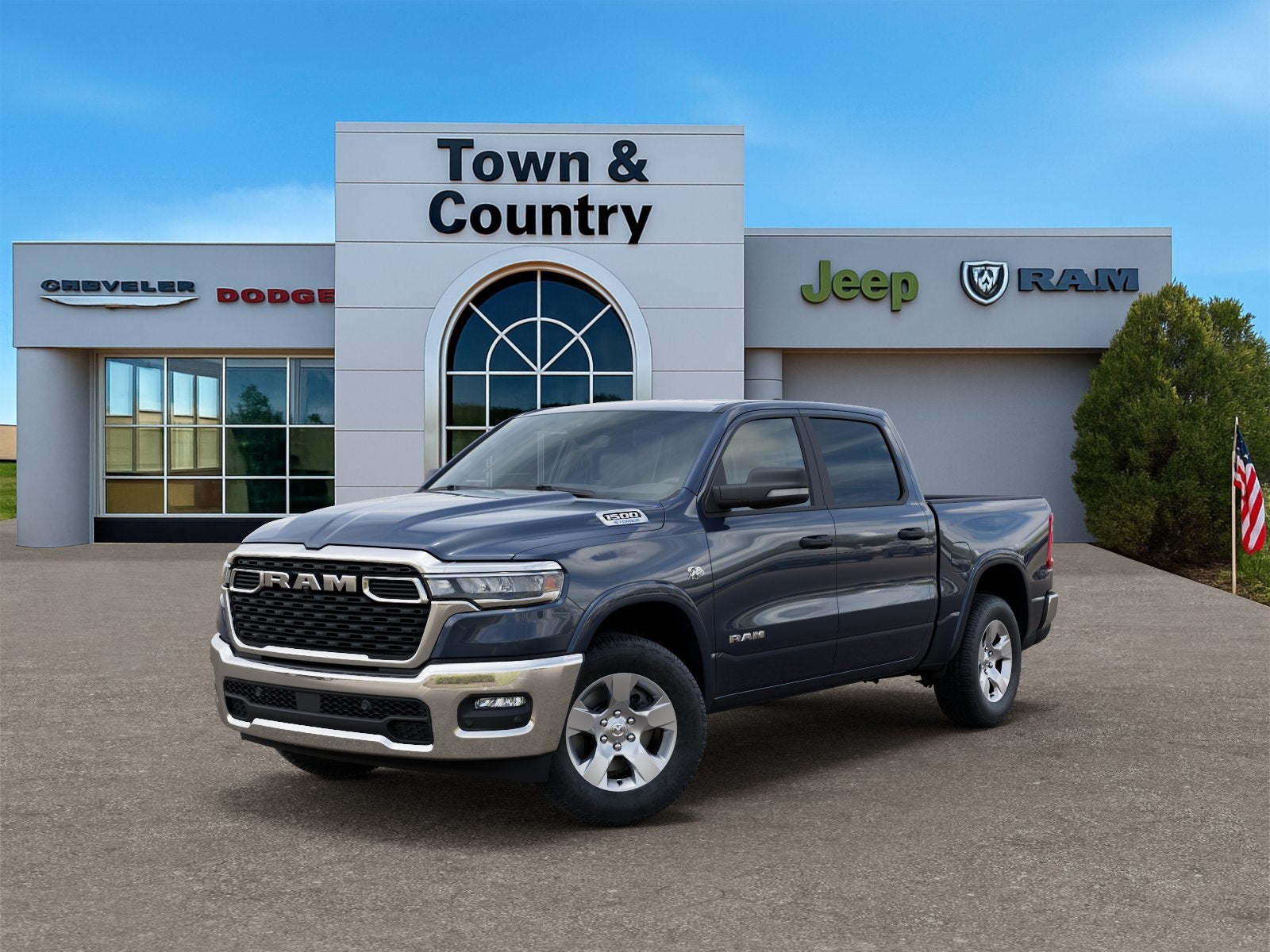 2026 RAM Ram 1500 RAM 1500 BIG HORN CREW CAB 4X4 5'7' BOX
