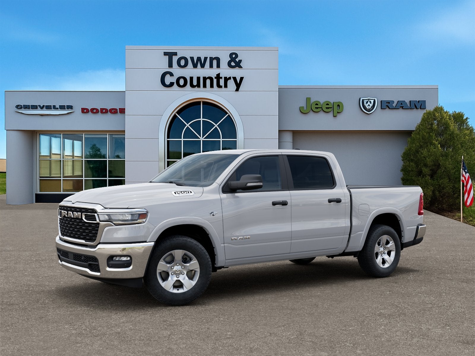 2026 RAM Ram 1500 RAM 1500 BIG HORN CREW CAB 4X4 5'7' BOX