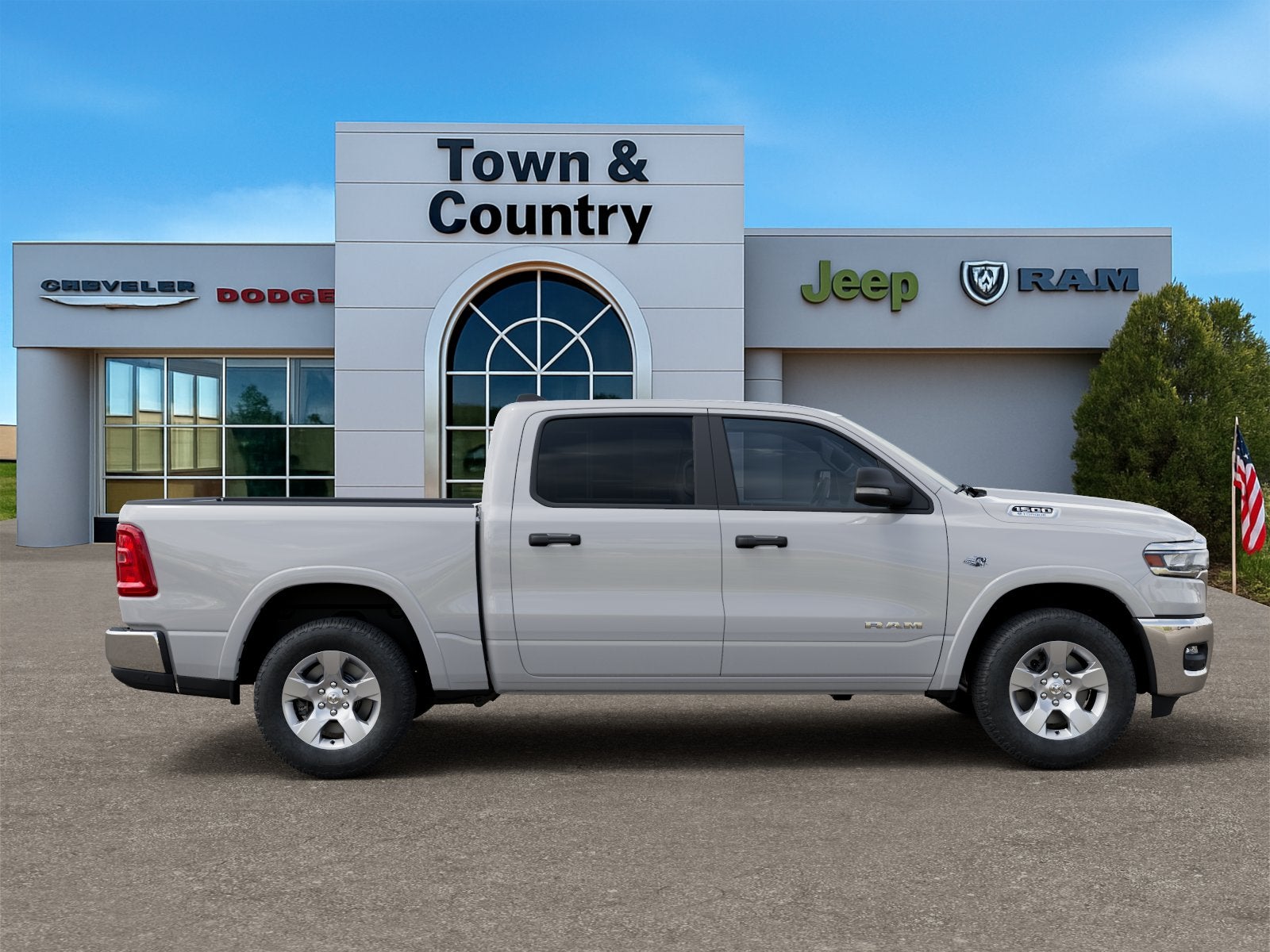 2026 RAM Ram 1500 RAM 1500 BIG HORN CREW CAB 4X4 5'7' BOX