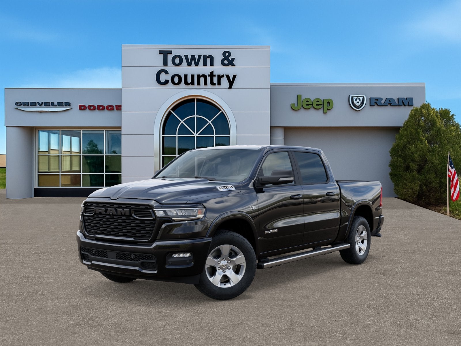 2026 RAM Ram 1500 RAM 1500 BIG HORN CREW CAB 4X4 5'7' BOX