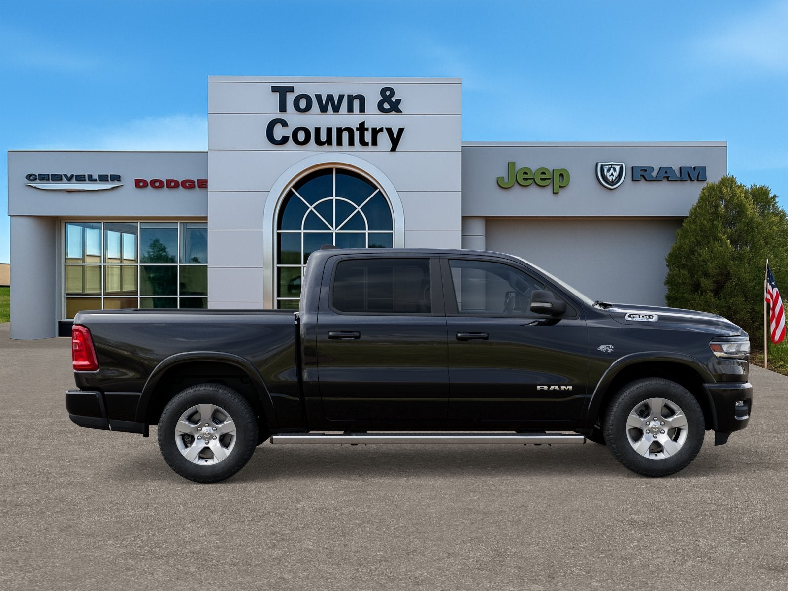 2026 RAM Ram 1500 RAM 1500 BIG HORN CREW CAB 4X4 5'7' BOX