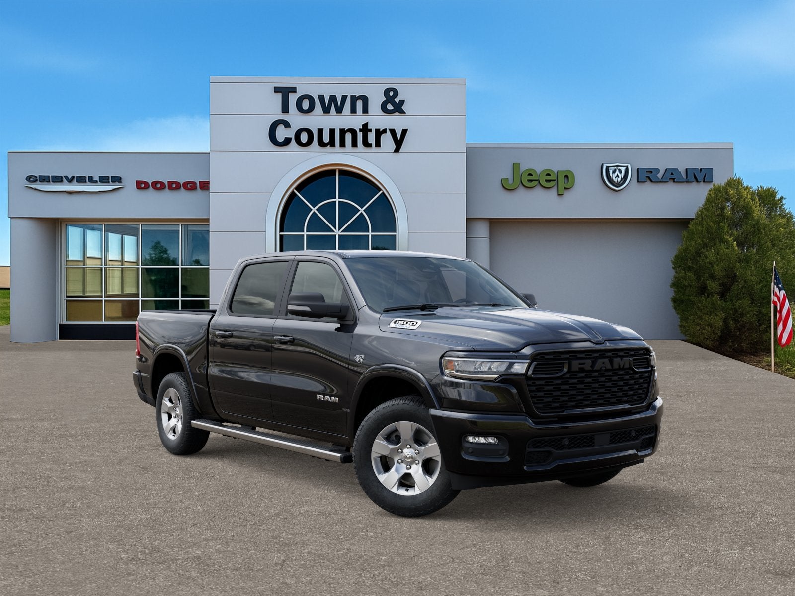 2026 RAM Ram 1500 RAM 1500 BIG HORN CREW CAB 4X4 5'7' BOX