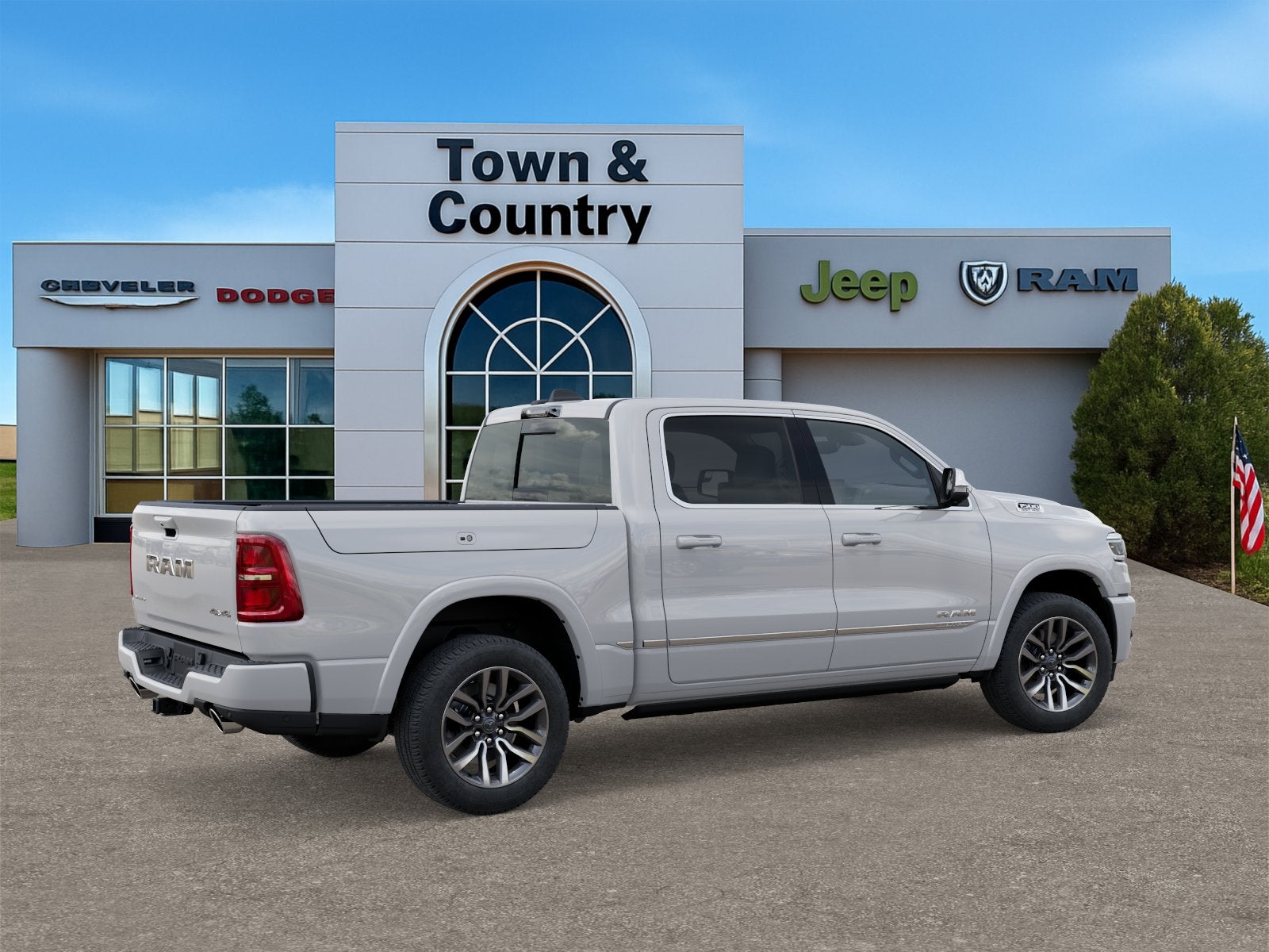 2025 RAM Ram 1500 RAM 1500 LIMITED CREW CAB 4X4 5'7' BOX