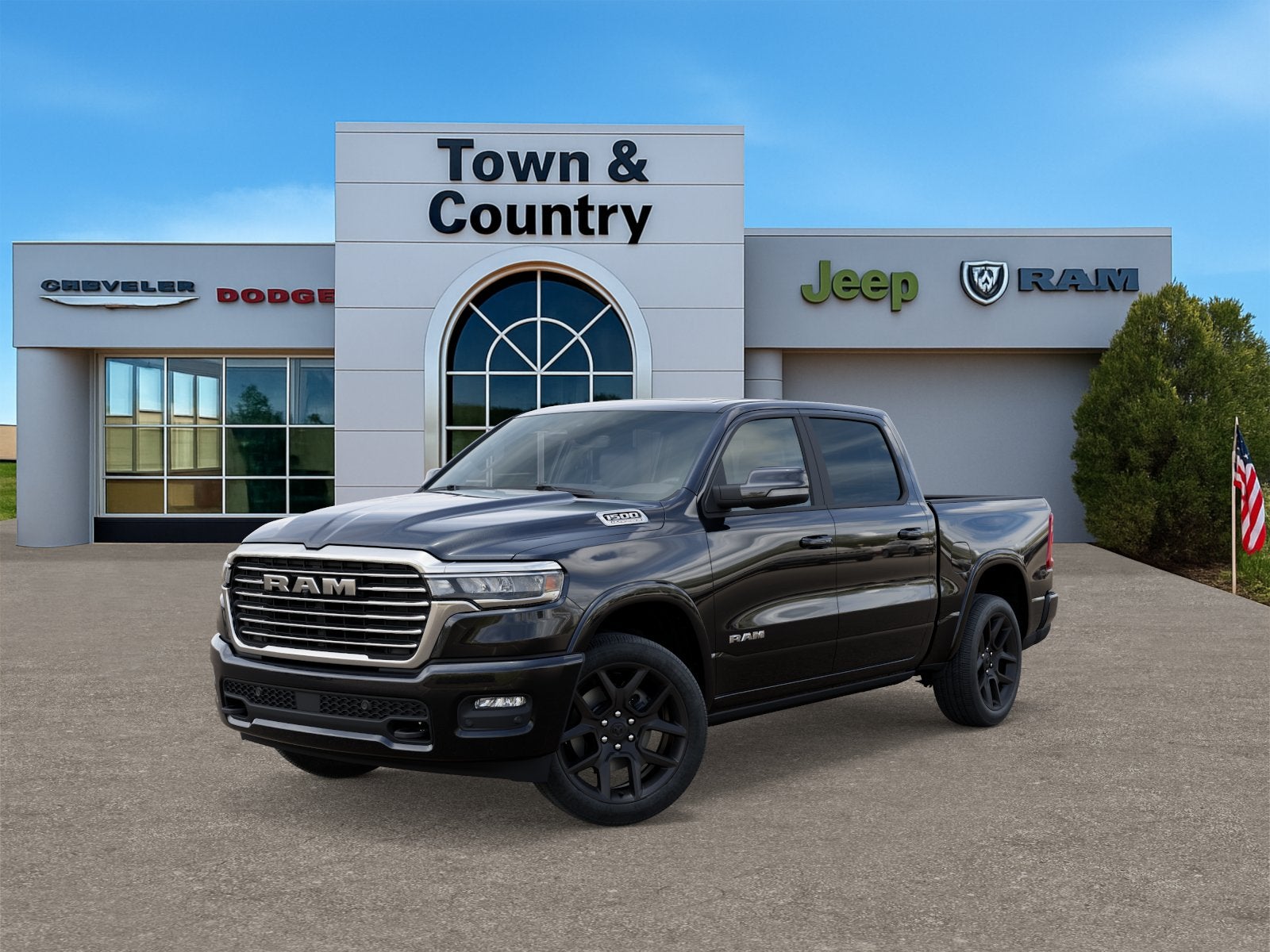 2026 RAM Ram 1500 RAM 1500 LARAMIE CREW CAB 4X4 5'7' BOX