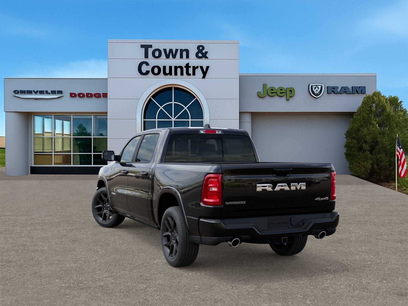 2026 RAM Ram 1500 RAM 1500 LARAMIE CREW CAB 4X4 5'7' BOX