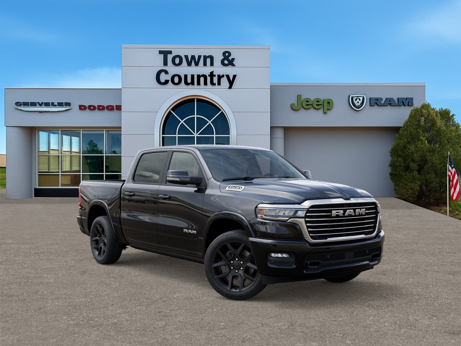 2026 RAM Ram 1500 RAM 1500 LARAMIE CREW CAB 4X4 5'7' BOX