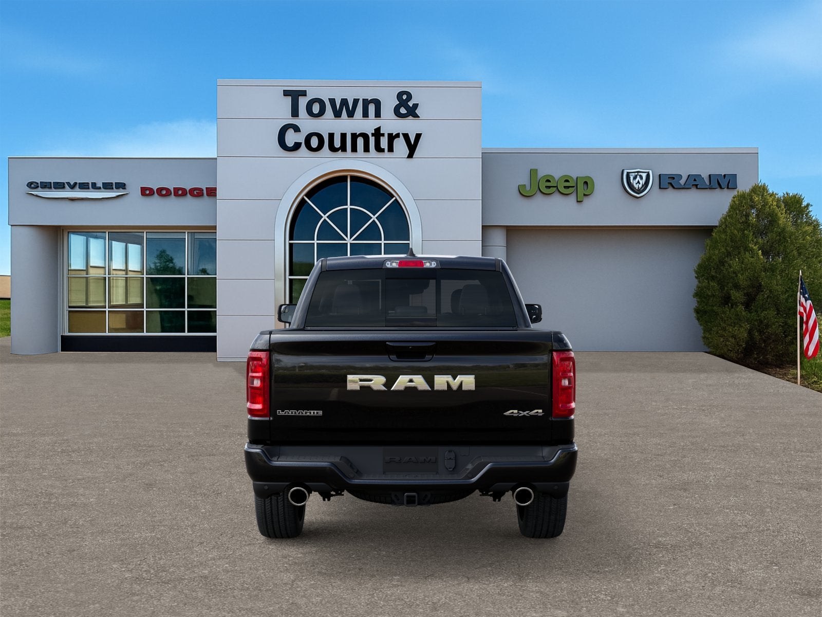 2026 RAM Ram 1500 RAM 1500 LARAMIE CREW CAB 4X4 5'7' BOX