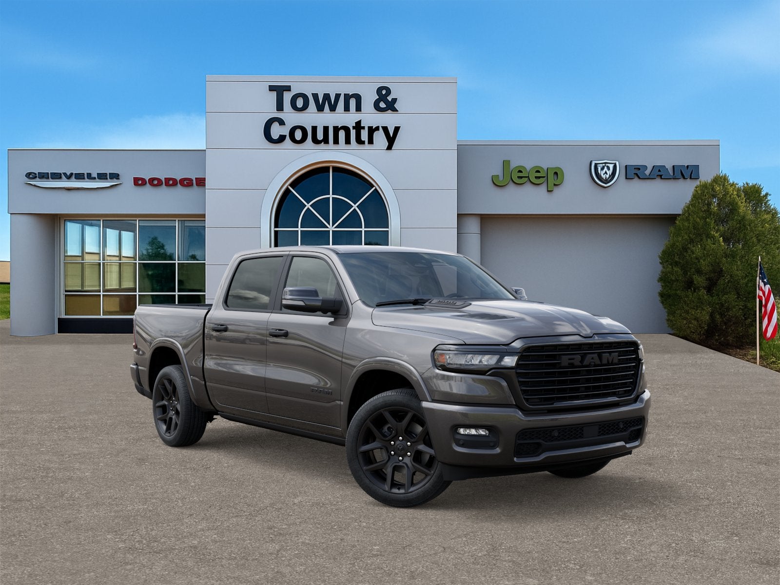 2026 RAM Ram 1500 RAM 1500 LARAMIE CREW CAB 4X4 5'7' BOX