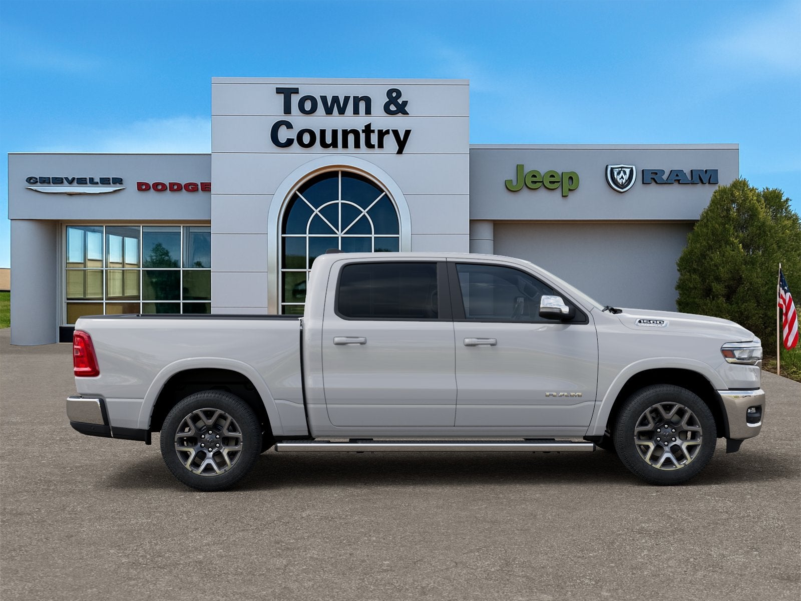 2026 RAM Ram 1500 RAM 1500 LARAMIE CREW CAB 4X4 5'7' BOX