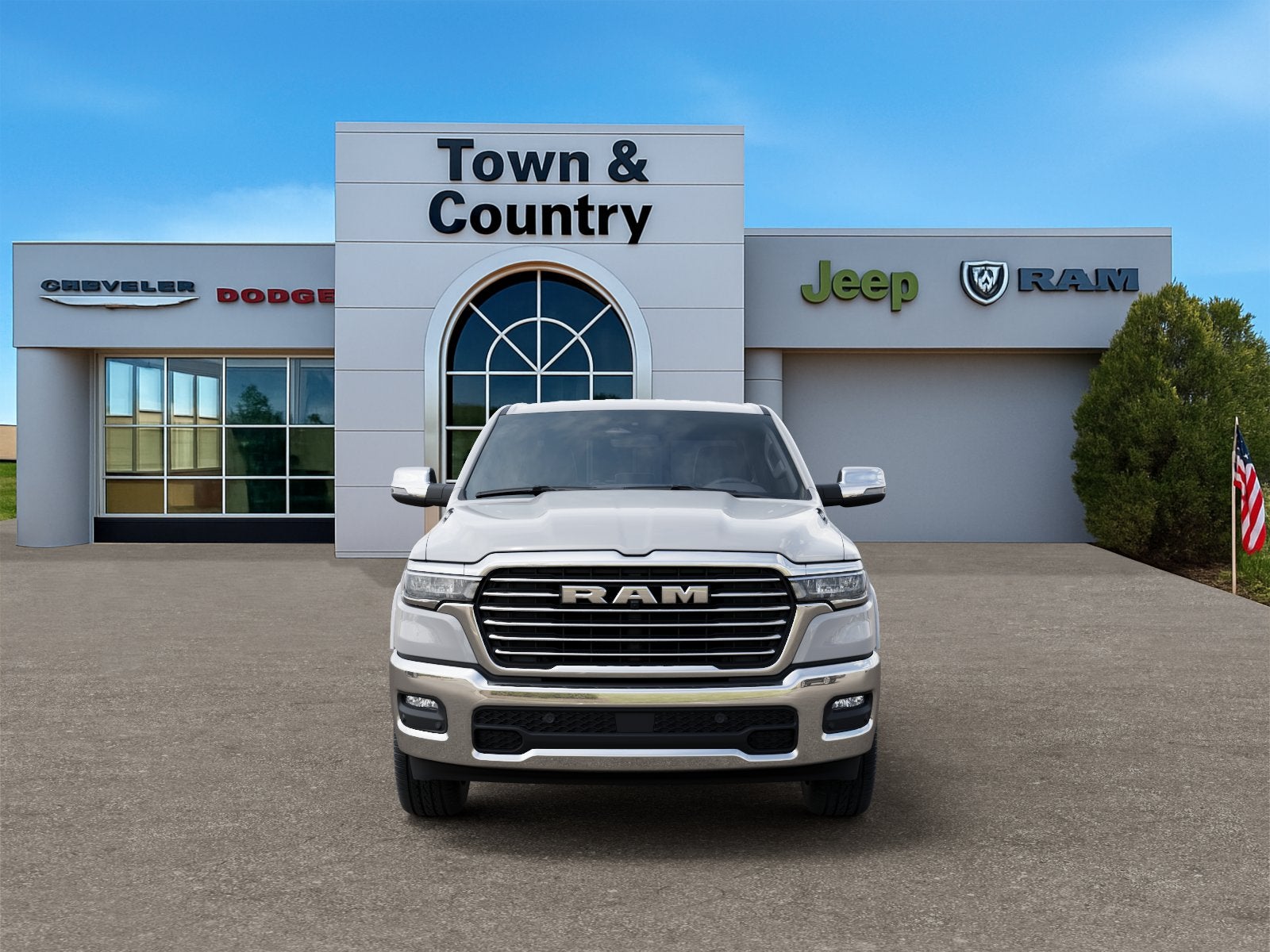2026 RAM Ram 1500 RAM 1500 LARAMIE CREW CAB 4X4 5'7' BOX