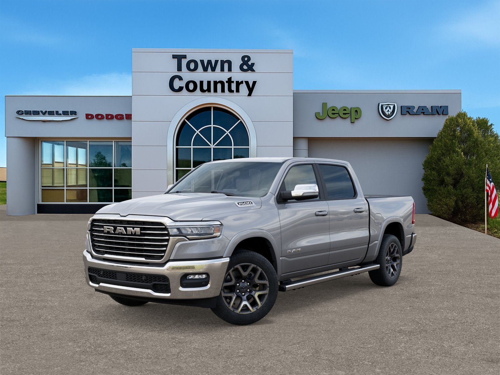 2026 RAM Ram 1500 RAM 1500 LARAMIE CREW CAB 4X4 5'7' BOX