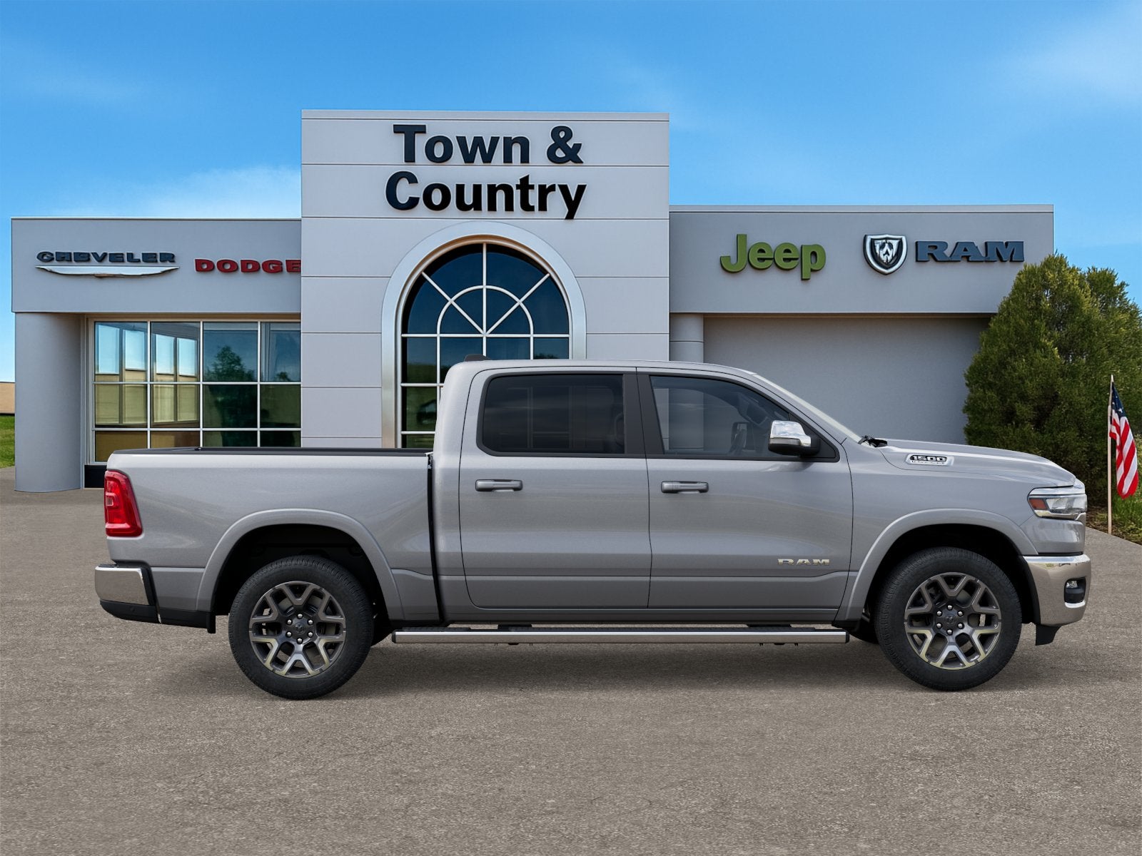 2026 RAM Ram 1500 RAM 1500 LARAMIE CREW CAB 4X4 5'7' BOX