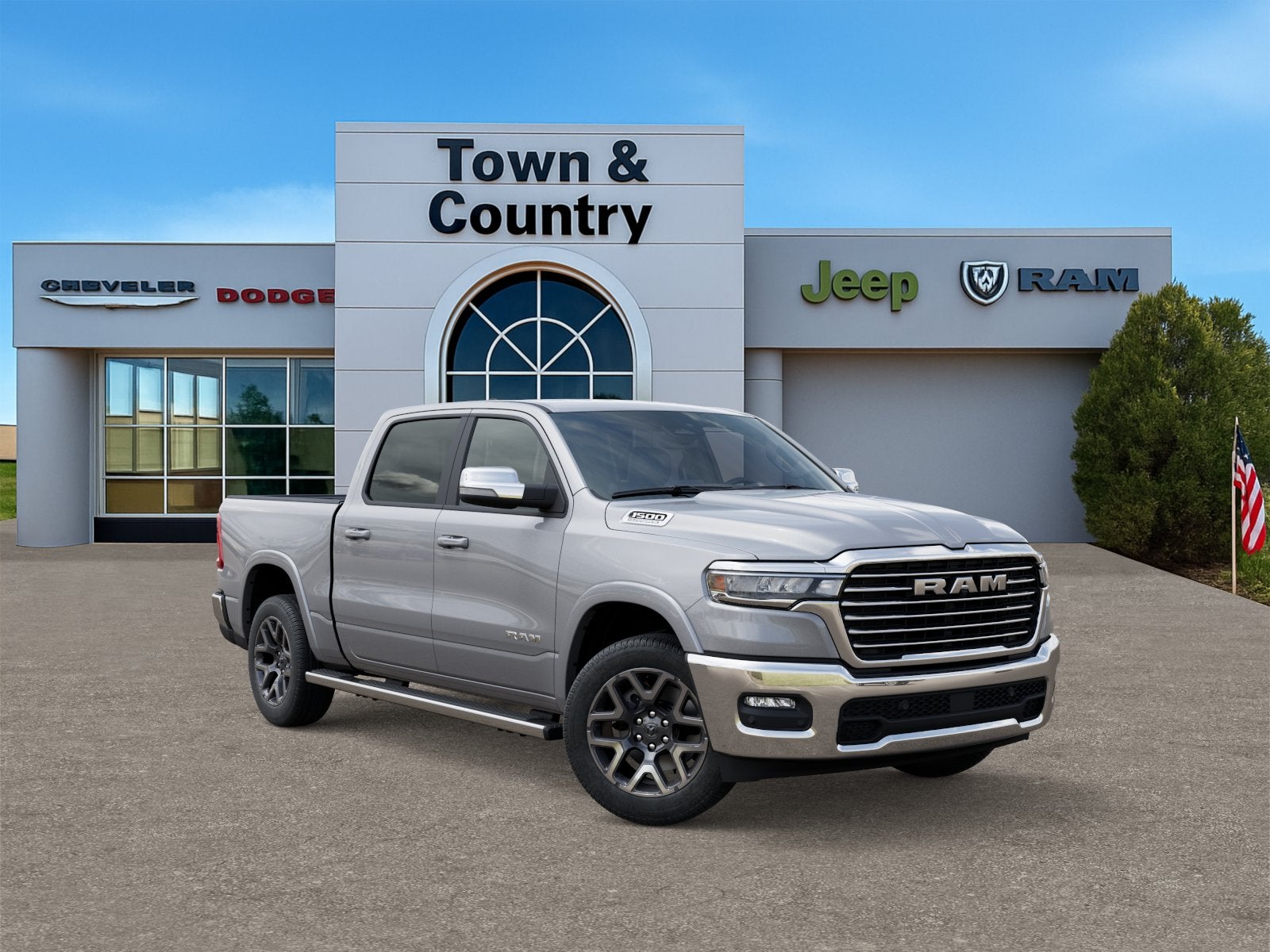 2026 RAM Ram 1500 RAM 1500 LARAMIE CREW CAB 4X4 5'7' BOX