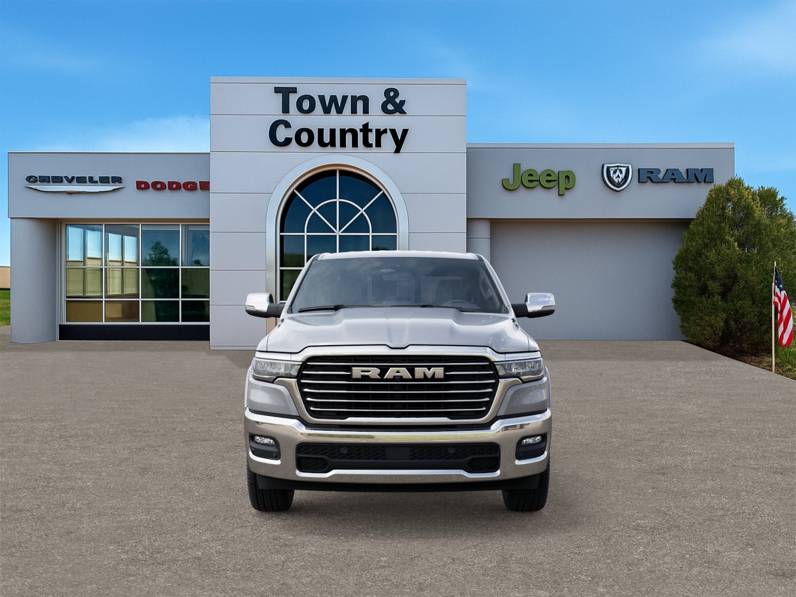 2026 RAM Ram 1500 RAM 1500 LARAMIE CREW CAB 4X4 5'7' BOX